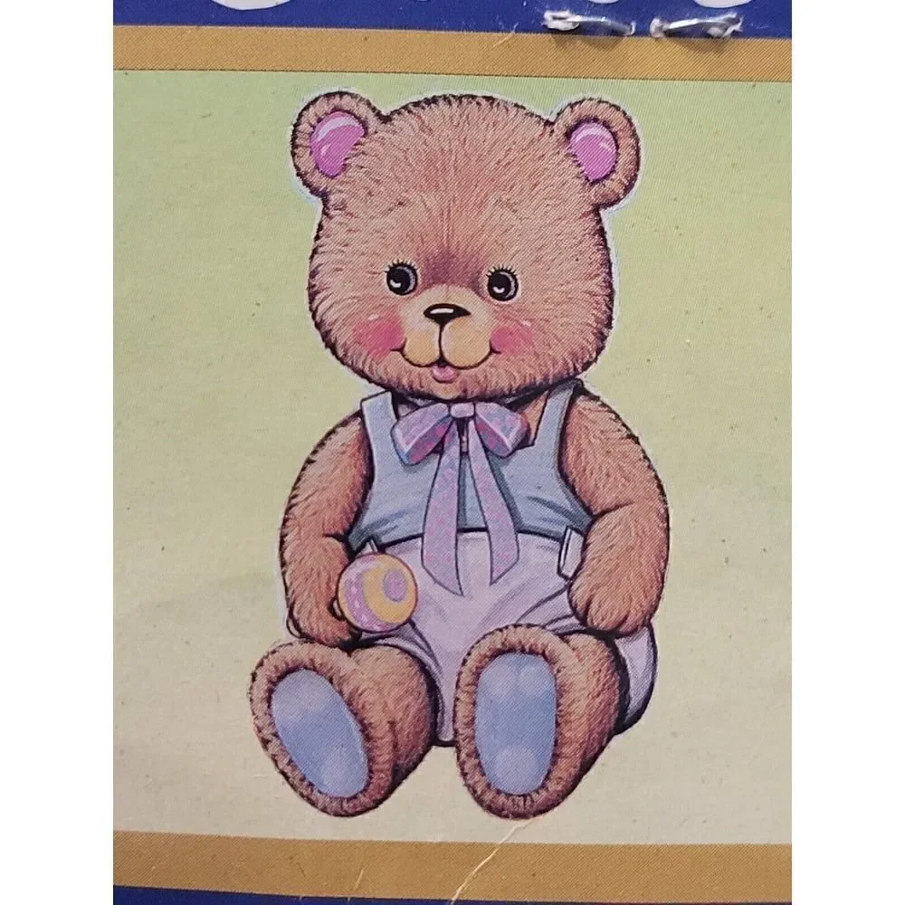 vintage baby shower cutouts african american black baby 1993 beistle creations